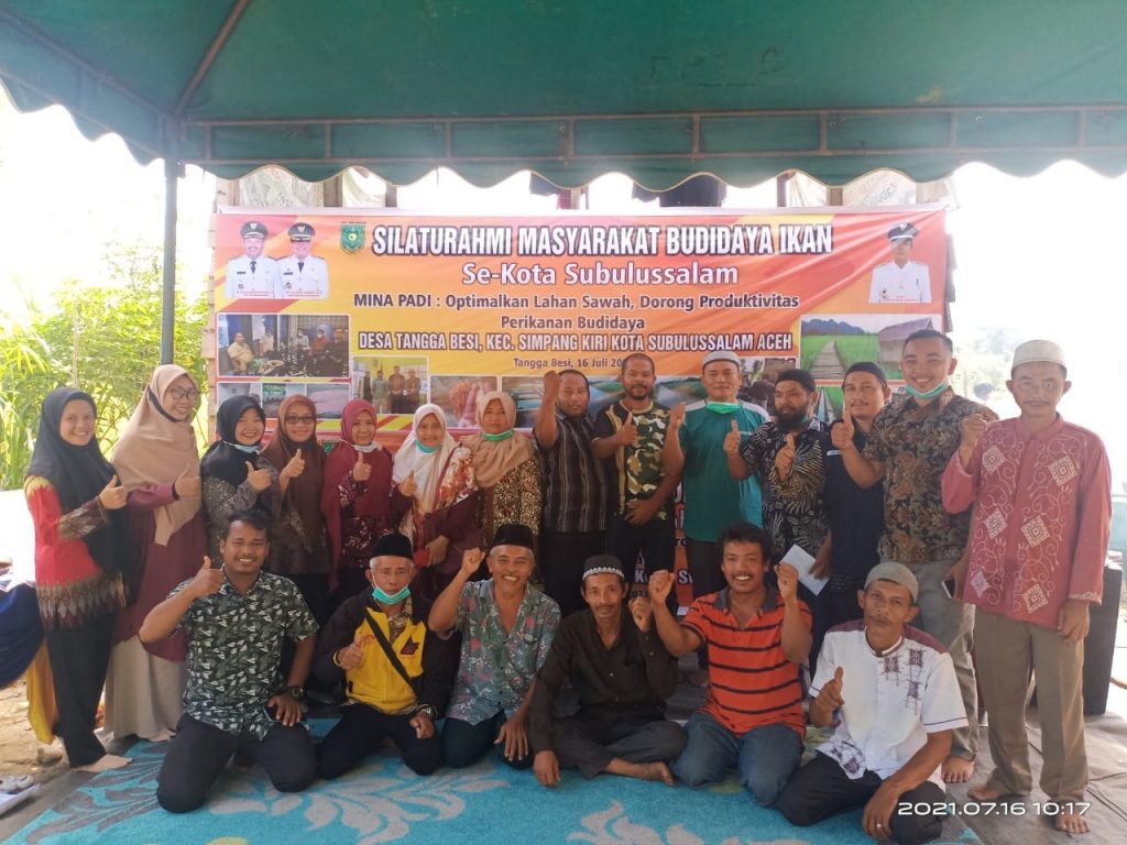 Wujudkan Central Budidaya Ikan: Kelompok Budidaya Cetak Kolam di Areal 30 Hektar