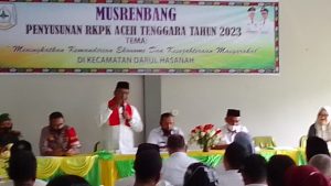 Kecamatan Darulhasanah Badar Aceh Tenggara Selenggarakan Musrenbang Bersama Penyusunan RKPK tahun 2023