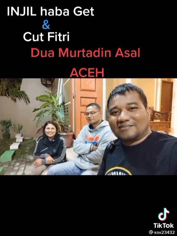 Viral, Video diduga Orang Aceh Pindah Agama