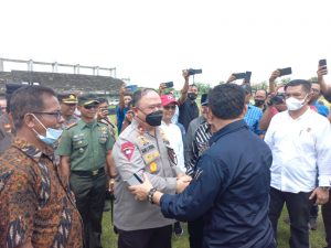 Wakapolda Aceh dan Mentan Tinjau Lokasi Peternakan Hewan di Tamiang