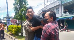 Unras Ricuh, Satu Mahasiswa Terkapar di Aceh Barat