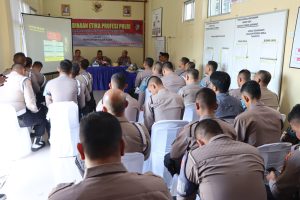 Wujudkan Polri Presisi, Puluhan Personel Aceh Barat Ikuti Pembinaan Etika Profesi