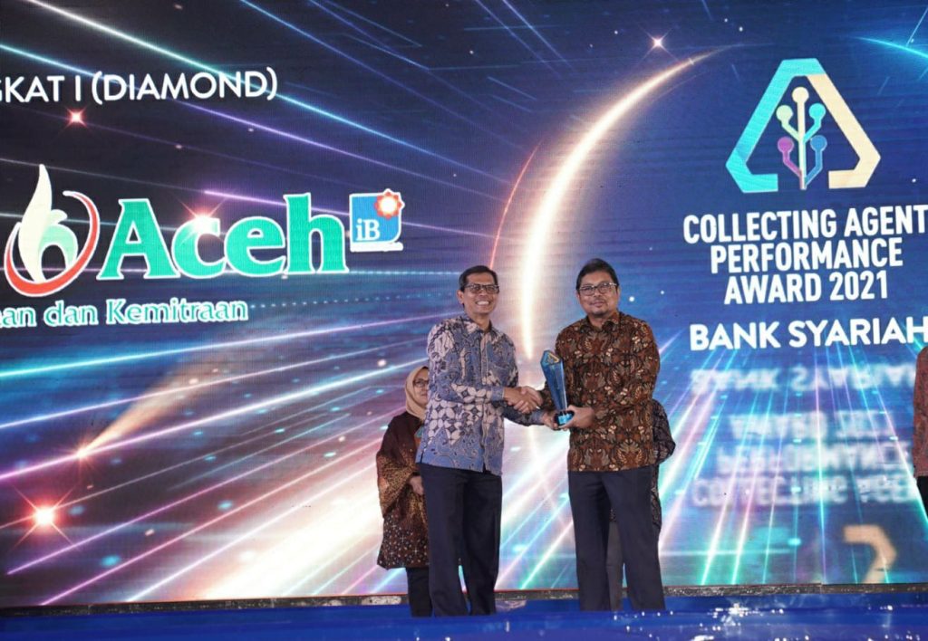 Bank Aceh Raih Peringkat 1 Collecting Agent Performance Award
