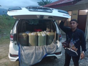 Ambil BBM Diduga Subsidi Di Sumut, Fortuner Putih Ditangkap Di Aceh