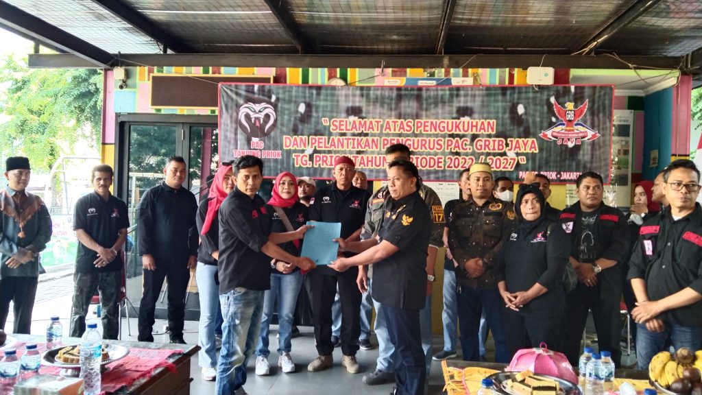 Usai Dilantik, GRIB Tanjung Priok Optimis Rekrut 3.000 Anggota