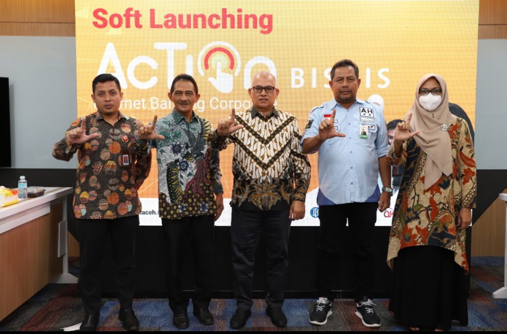 Meriahkan Hari Pahlawan, Bank Aceh Luncurkan Internet Banking Corporate Action Bisnis