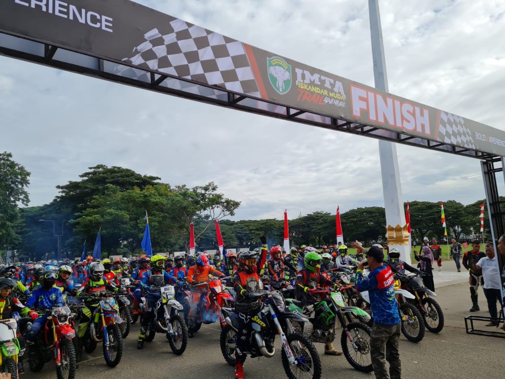 Karo Ops Polda Aceh Ikut Lepas Rider Event IMTA HUT Ke-66 Kodam IM