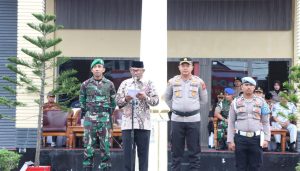 Ribuan Personel Gabungan Dikerahkan Polres Aceh Barat Mengamankan Natal Dan Tahun Baru