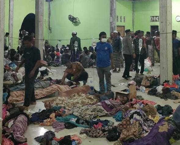 Imigran Rohingya Mendarat di Pesisir Pantai Pidie