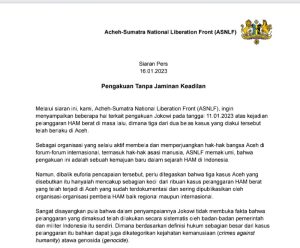 ASNLF : Kemajuan Baru Dalam Sejarah HAM Indonesia, Tapi Ini