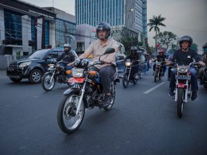 Ngabuburit Bareng Bobby Nasution, Komunitas Sepeda Motor Siap Dukung Keamanan dan Ketertiban Berlalu lintas Di Kota Medan