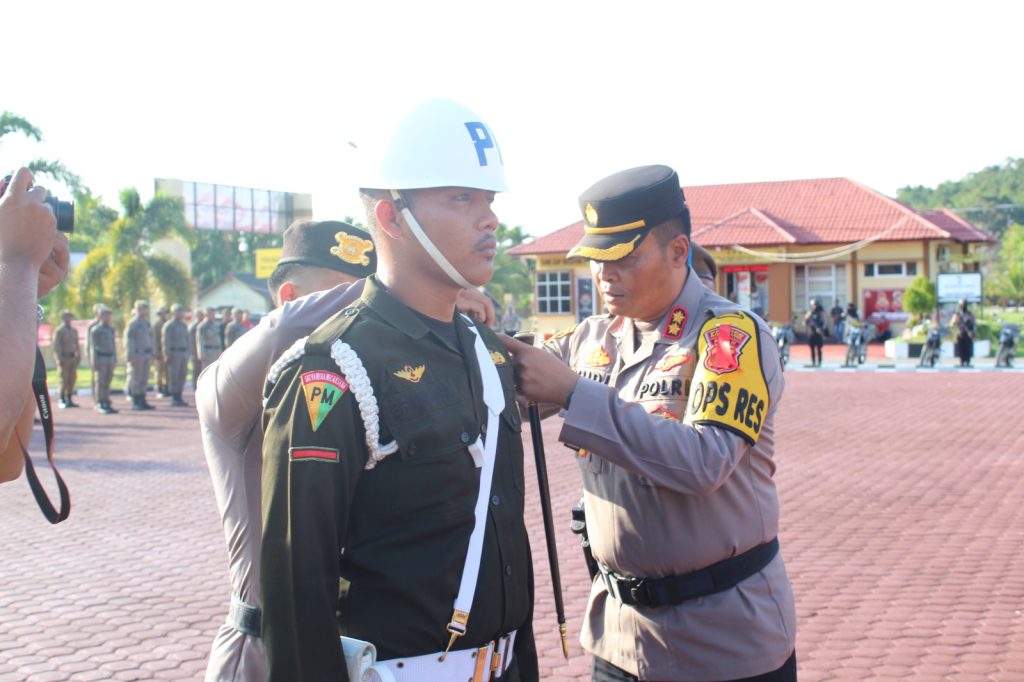 Amankan Arus Mudik Lebaran, Polres Aceh Jaya Gelar Apel Pasukan Operasi Ketupat Seulawah