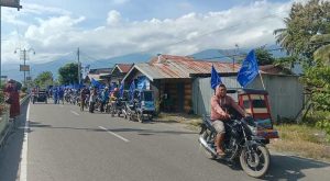PAN Daftar Bacaleg, Ratusan Bendera Partai Berkibar Di Agara