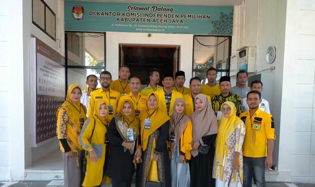 Pileg 2024, Golkar Aceh Jaya Target Kembali Raih Kursi Pimpinan DPRK