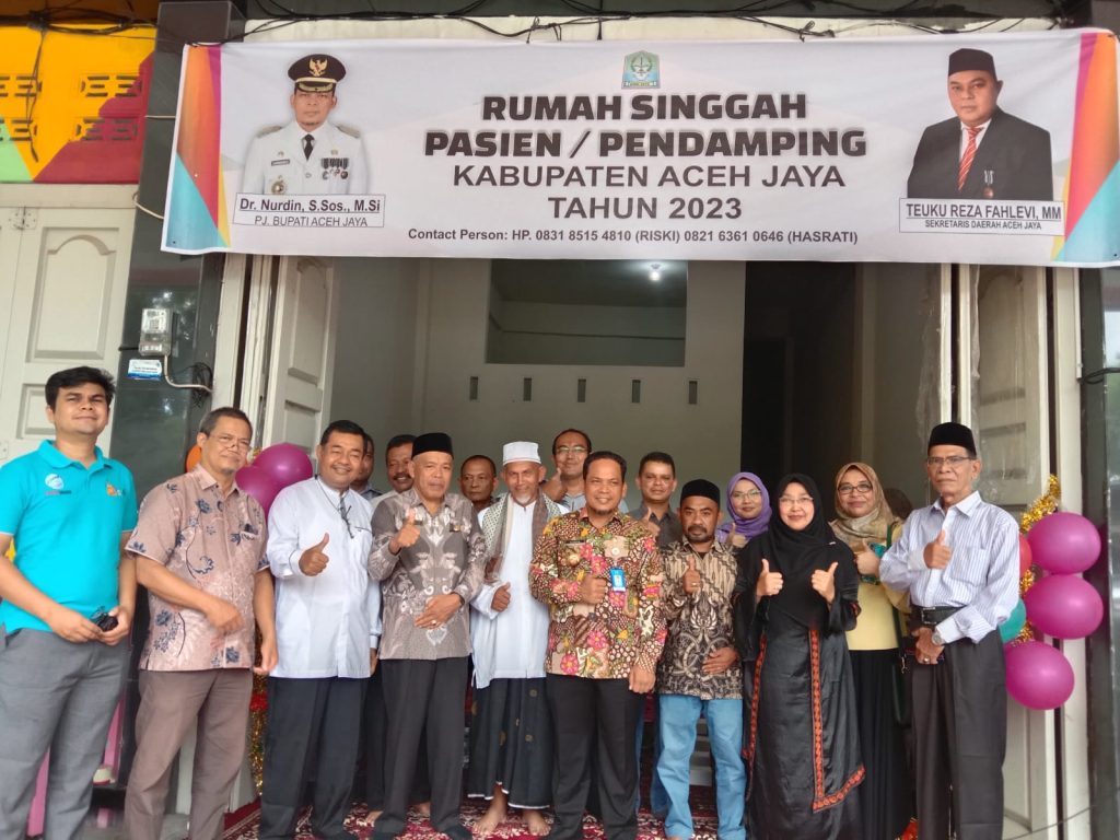 Ringankan Beban Pasien dan Pendamping Orang Sakit, Pj Nurdin Resmikan Rumah Singgah di Banda Aceh
