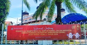 Bacaleg Dapil I Aceh Barat, Ikuti Uji Baca Alquran
