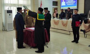 Plt Sekda Aceh Selatan Dilantik, Pj Bupati Harap Core Valuse Asn Berakhlak
