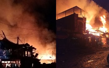 Puluhan Rumah Terbakar di Blang Kejeren, Gayo Lues