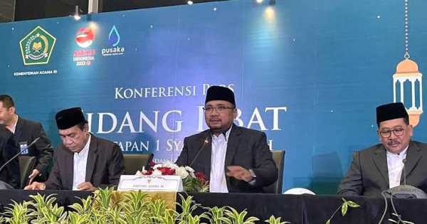 Pemerintah Resmi Tetapkan 1 Ramadan 1445 H Jatuh pada 12 Maret 2024