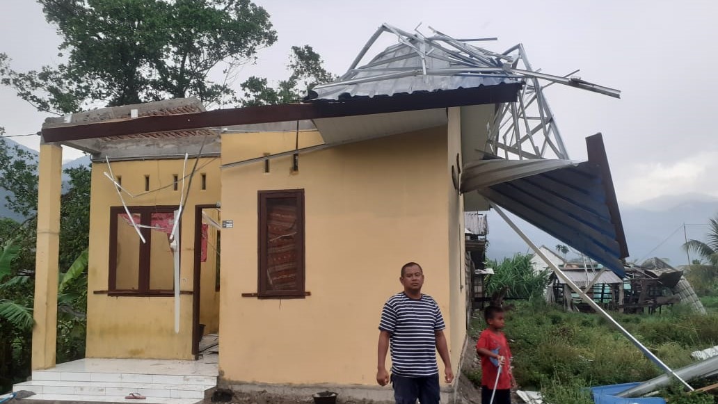 Angin Puting Beliung, Terjang Tujuh Desa di Aceh Tenggara