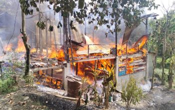 Satu Unit Rumah Warga Aceh Besar Ludes Terbakar