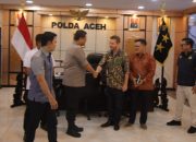 Audiensi Political Counsellor Kedubes Inggris Bersama Kapolda Aceh