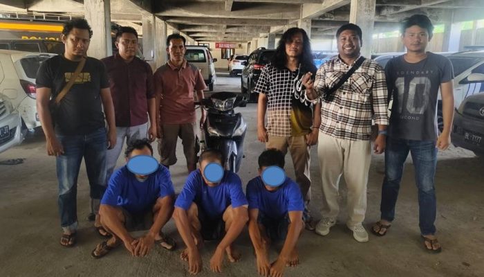 Tiga Pelaku Curanmor di Aceh Tenggara, Diringkus Polisi