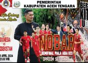 Pemkab Agara Gelar Nobar Semifinal Indonesia vs Uzbekistan