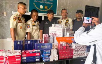 Bea Cukai Langsa Gempur Rokok Ilegal, 14 Ribu Batang Disita di Aceh Timur