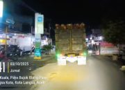 Diduga Milik PTPN IV, Truk Sawit Bebas Lintasi Jalan Kota Langsa Tanpa Penutup