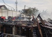 Empat Rumah di Kota Langsa Ludes Terbakar, Warga Panik Berhamburan