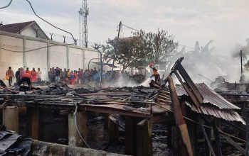Empat Rumah di Kota Langsa Ludes Terbakar, Warga Panik Berhamburan