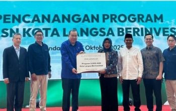 Pemerintah Kota Langsa Menerima Pencanangan Pembukaan 3.000 Akun Single Investor Identification