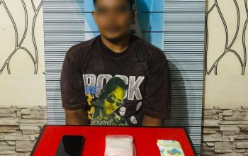 Polres Langsa Tangkap Pria Pembawa 103 Gram Sabu di Birem Puntong