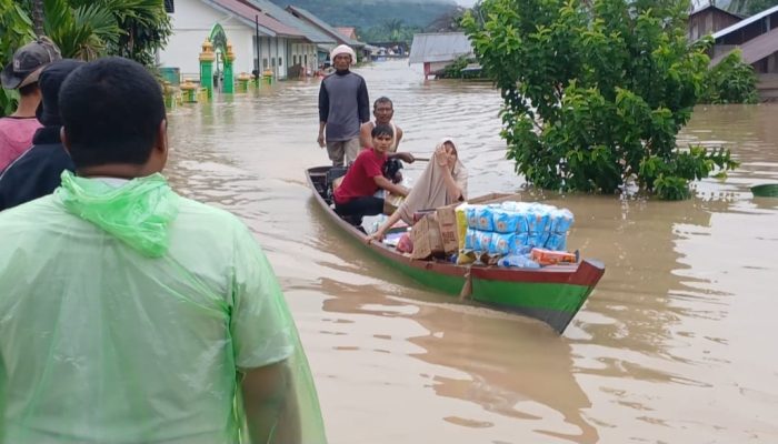 BPBD Agara: 1.897 Jiwa di 14 Kecamatan Terdampak Banjir