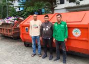 Kontainer Sampah Tiba di Rusunawa Daan Mogot Tower 1 dan 2